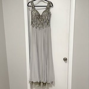 Terani Couture sequin off the shoulder evening gown size 10
